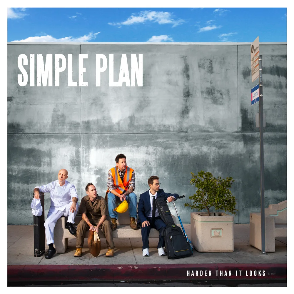 Portada del álbum de Simple Plan Harder Than It Looks