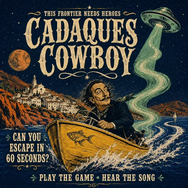Portada del single Cadaqu&eacute;s Cowboy de This Frontier Needs Heroes