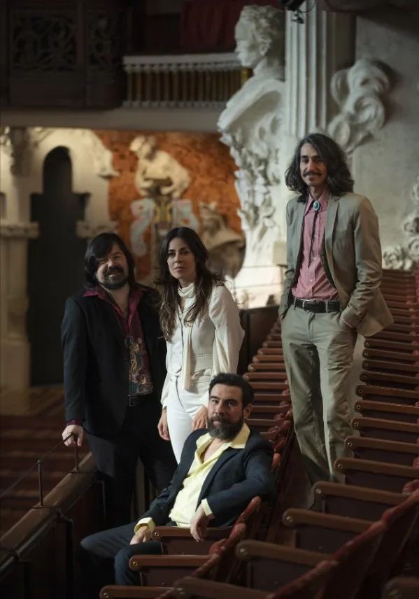 Maika Makovski y su banda original en el Palau de la M&uacute;sica Catalana